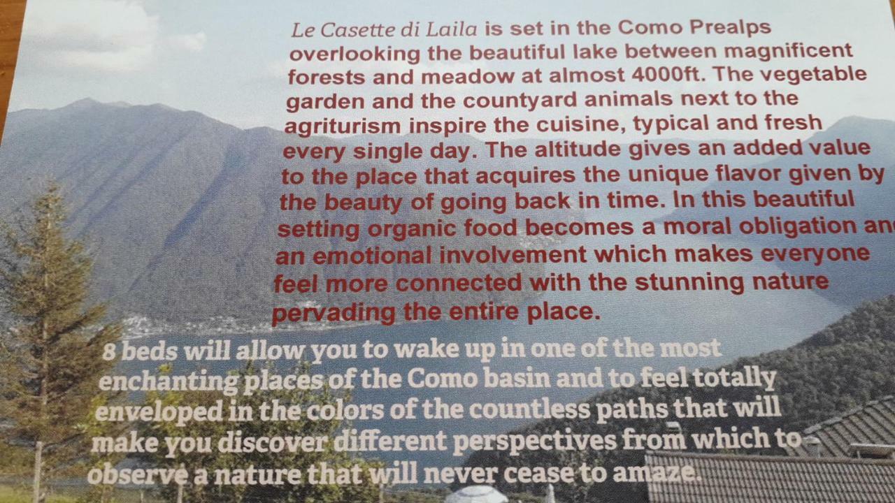 Le Casette Di Laila Colonno Eksteriør billede